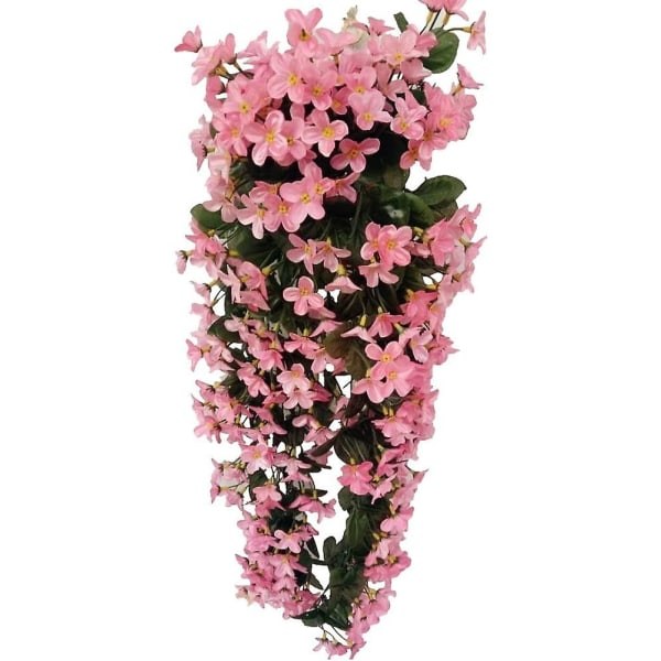 Kronblad Hängande Konstgjorda Blåregn Hängande Heminredning Rosa