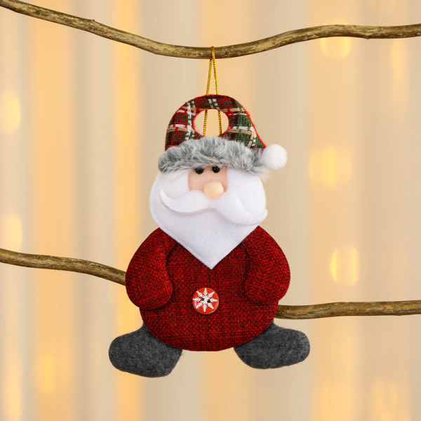 Uudet joulukoristeet Joulukuusen ripustus DIY Xmas Tree Pe A5 onesize A5 onesize