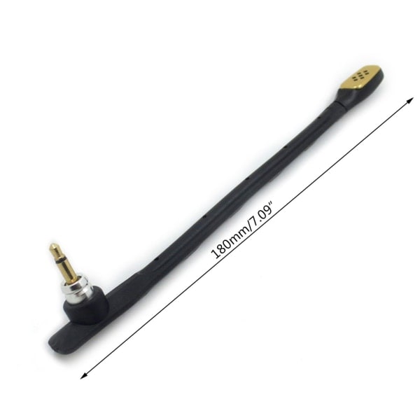 18 cm 7,09 tum lång ersättningsmikrofon för spel för Astro A40 Gaming Headset Gaming Hörlurar Plug-in reparationsdelar