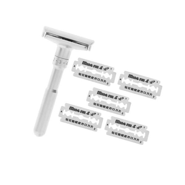 1/2/5 Säädettävä Turva Razor Zinklegering Classic 5 kpl 2Set 2Set