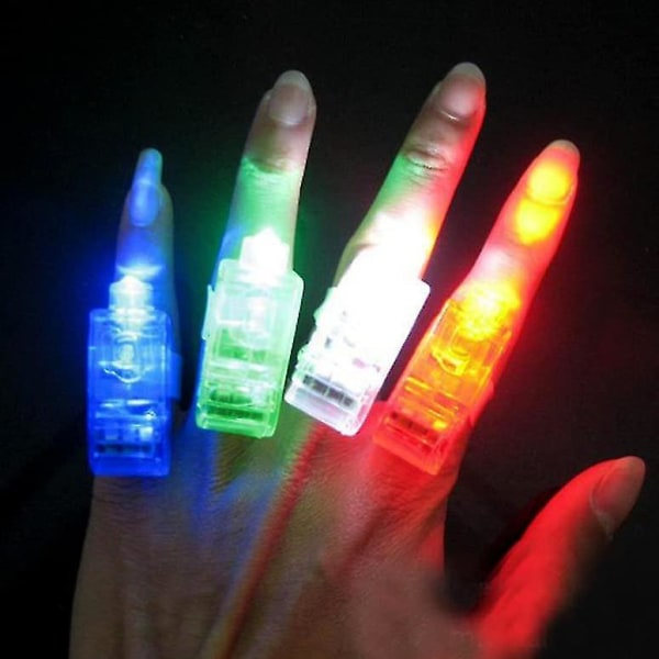 40 stk LED-fingerlys for barn Voksne Lyse fest favoriserer festtilbehør for termin