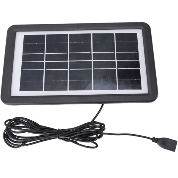 4.5W Monokrystallinsk Solcellelader, IP68 Vanntett, Ideell for Camping