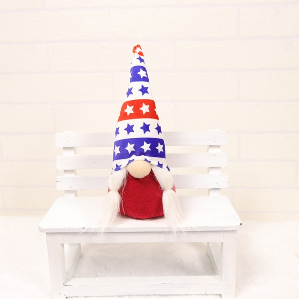Patrioottinen tonttu Veteraanipäivä Amerikkalainen presidentti Valdekor Stjärna Nisse Tomte B