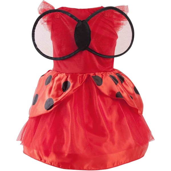 Fjärilsdräkt för flickebarn, ballerina-fjärilsdräkt med djurkjol, tyllkjol med vingar för födelsedag Cute dress 3-4 years
