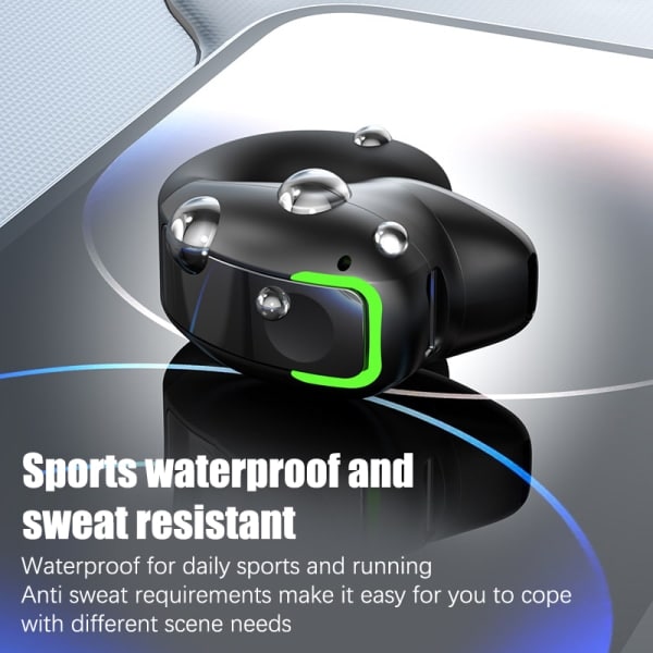 GD28 Bluetooth-kuulokkeet Clip on Ear Style Sports Bone Conducti Black