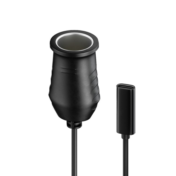 65W USB-C - 15V Sytytystulpan Liitäntä Uros - Naaras Sytytin 1m 9v