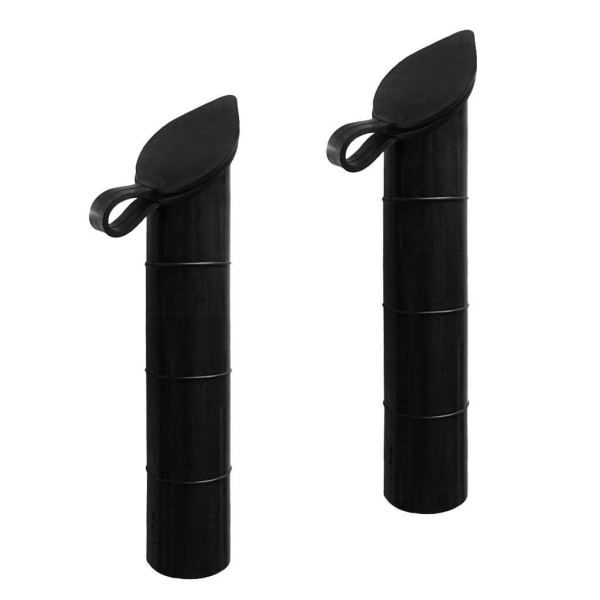 2-delt fiskespöhållare Montera Gummi Innerhylsa Tube Liner
