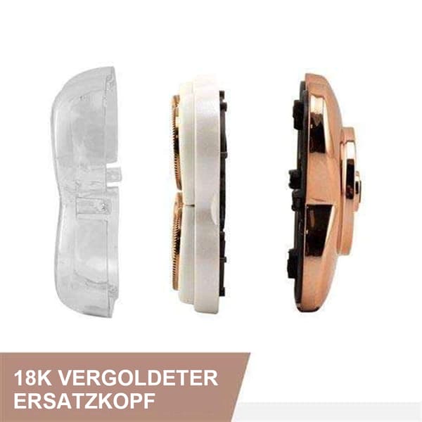 Erstatningshode for ben-epilator, kompatibelt med Flawless Electric