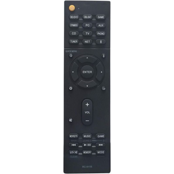 Onkyo Kaukosäädin RC-911R malleille TX-NR578, TX-DS787, TX-NR777, TX-NR686, HT-S7805, TX-RZ720, TX-RZ610, TX-RZ710