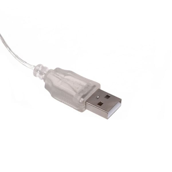 USB-strøm AA-batterielternativer Erstatt AA-batterier LED-lys null - 5