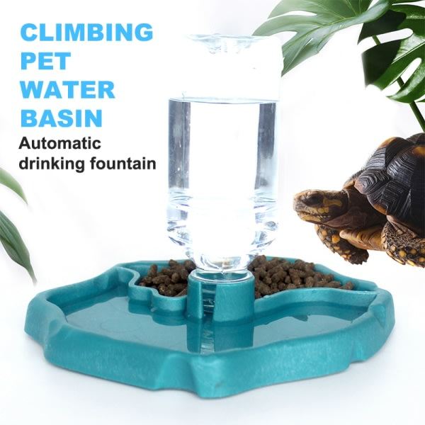CDQ Pet Reptile 2 i 1 Automatisk Vandmater Plade A3