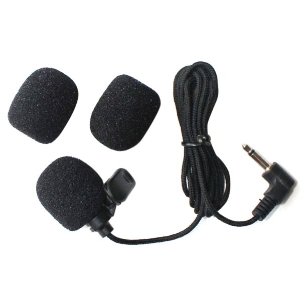 10 st headset-skydd gåshals svamp skum mikrofon vindruta A