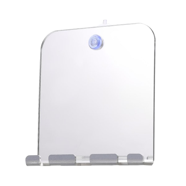 Duschspegel for rakning Dimfri baderomsspegel med sug Bärbar handhållen dimfri spegel for smink Skäggvård & resor Rektangulär form
