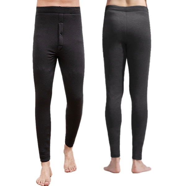 Merinoull Base Layer Bukser Herre Merino Ull Base Layer Botten Svart