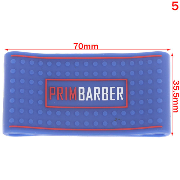 1 stk Anti-Skli Barber Clipper Grip Bands Sleeve Hårklippere Hold Blå 70*35.5mm Blue 70*35.5mm