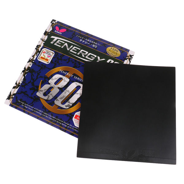 1:a Butterfly T80 Pingis gummisvamp 2,1 mm omvänt lim Tr Svart one size Black one size