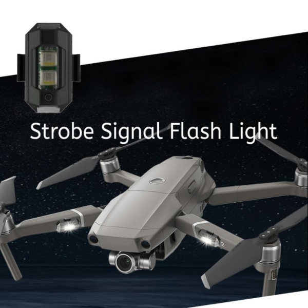 1/3 Stroboskopljussignal Blixtljuslampa 2 lägen för RC 1Set