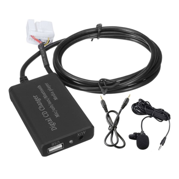 Bilstereo Radio Trådløs Bluetooth Kompatibel Adapter Grensesnitt Kabel Musikk Mottaker Modul for Honda-Accord Civic-CRV