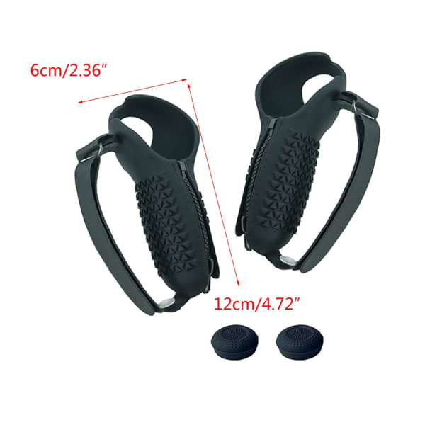 VR-silikonöverdragssats för Pico 4 VR-headset Öronskydd Huvudband Vit