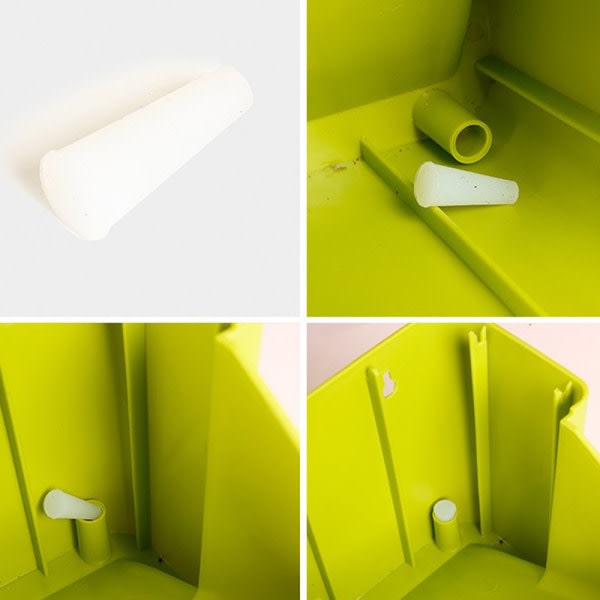 1 kpl itsekasteltava kukkaruukku Pinoamaton pystysuora tai seinälle ripustettava Green One Size Green One Size