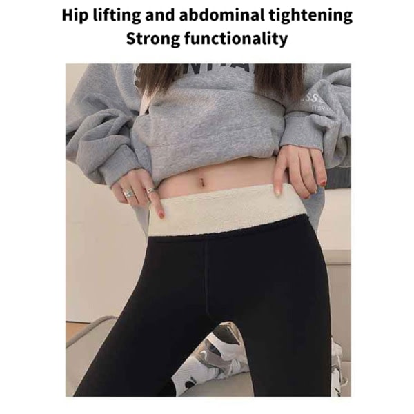 Vadderade bottenbyxor, ytterkläder för kvinnor, tunn sammet med hög wais C XL C XL
