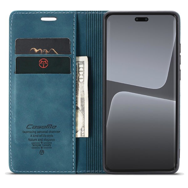 Caseme 013-serien för Xiaomi 13 Lite / Civi 2 5g case Stativ Cover Blue