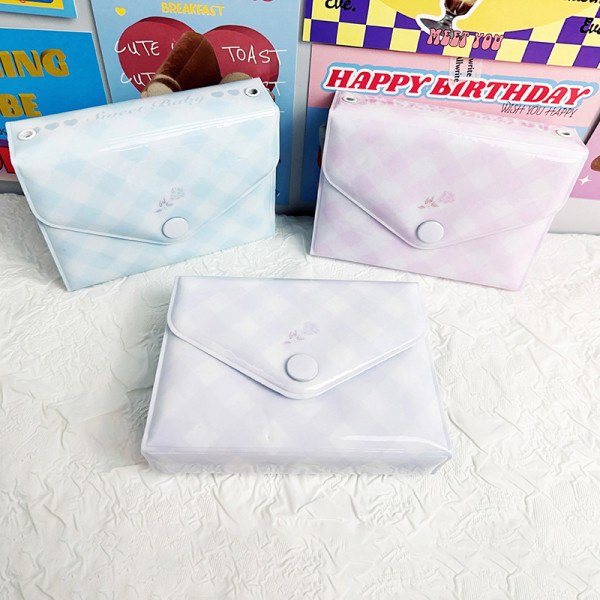 Fotokortholder Idol Kort Samlebok Mini Fotoalbum DIY Pe Rosa