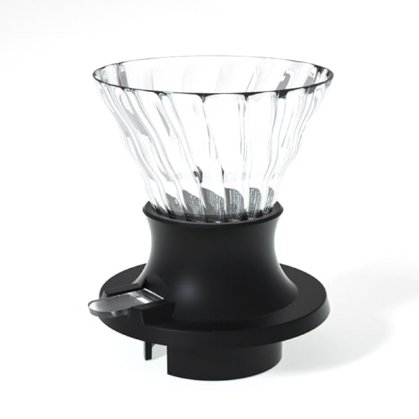 Immersion Coffee Dripper Glass V60 Kaffebryggare V Shape Drip Co OneSize