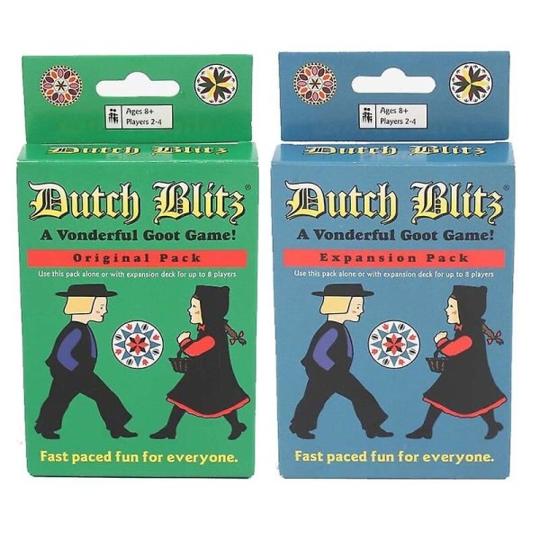 Dutch Blitz Korttipeli Peruslaajennuspaketti Dutch Expansion Dutch Expansion