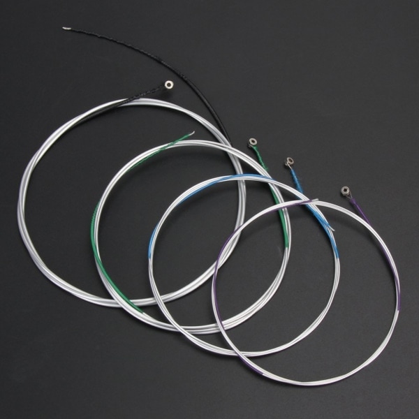 Cellosträngar Komplett Set 4/4 Aluminium-Magnesium Legering Nickelförkromad Boll för Huvudet Varm Ljud Studenter Professionell Entusiasm