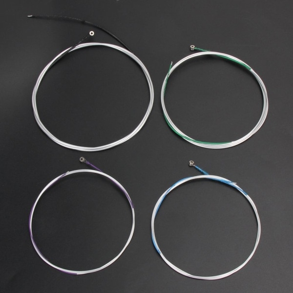 Cellosträngar Komplett Set 4/4 Aluminium-Magnesium Legering Nickelförkromad Boll för Huvudet Varm Ljud Studenter Professionell Entusiasm
