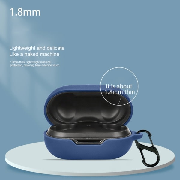 Kompatibel med TOZO Case X1 Stødsikkert headset etui Slagfast cover Anti-støv vaskbart cover Mørkeblå Dark blue