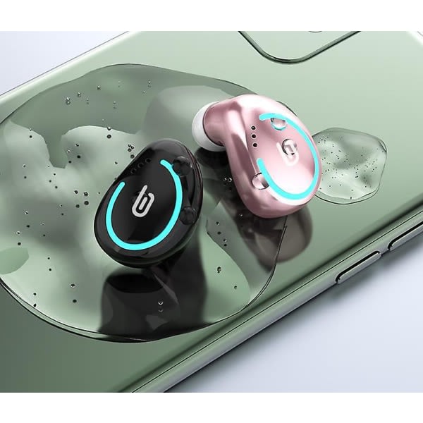 Bluetooth hörlurar Trådlösa öronsnäckor Mini enhörningslurar Sömnhörlurar för sport, löpning, cykling, bilkörning, affärsmöten, högkvalitativ Hea