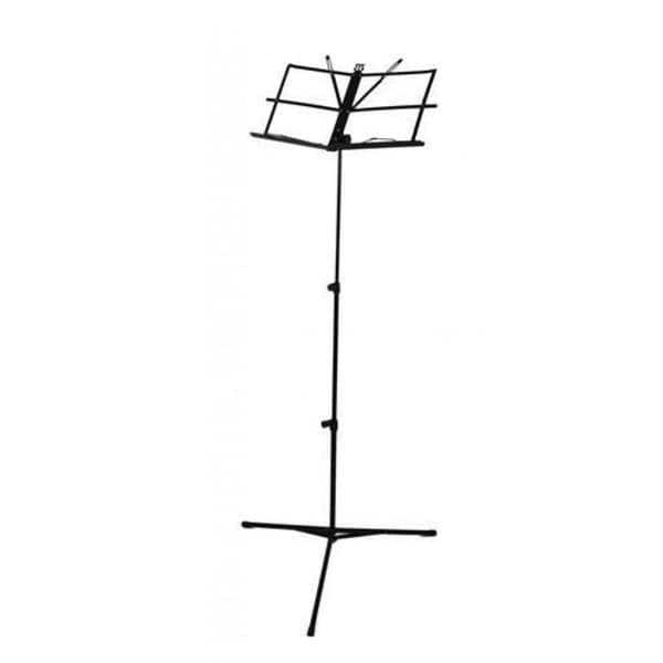 Nuottiteline laukulla Black Svart