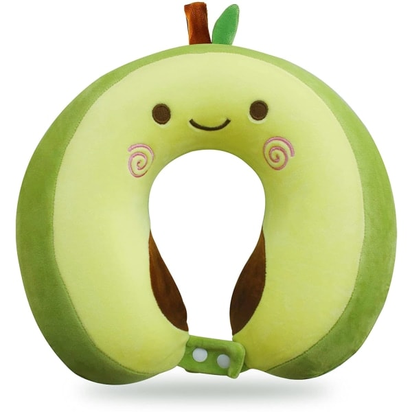 Cute travel pillow for children and adults, pure memory foam