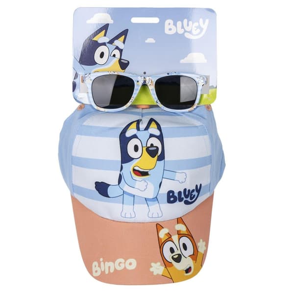Bluey solglasögon och keps-set 80