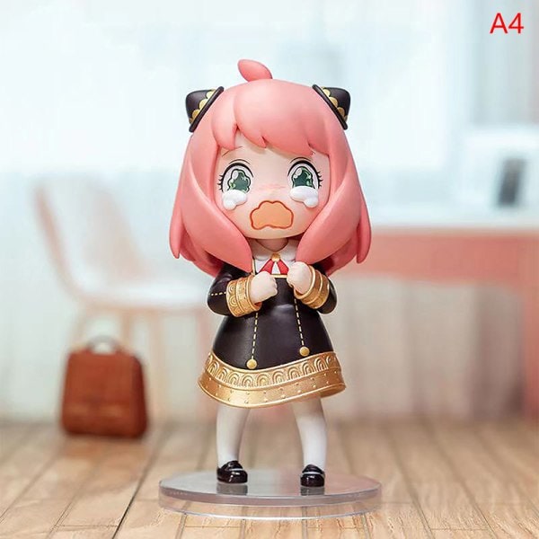 Popmart Spy X Family Anya Series Blind Box Legetøj og Figurer Dukke A4