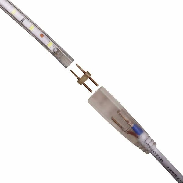 220V LED Strip Strømforsyningsadapter med Kontakt til Belysningstilbehør