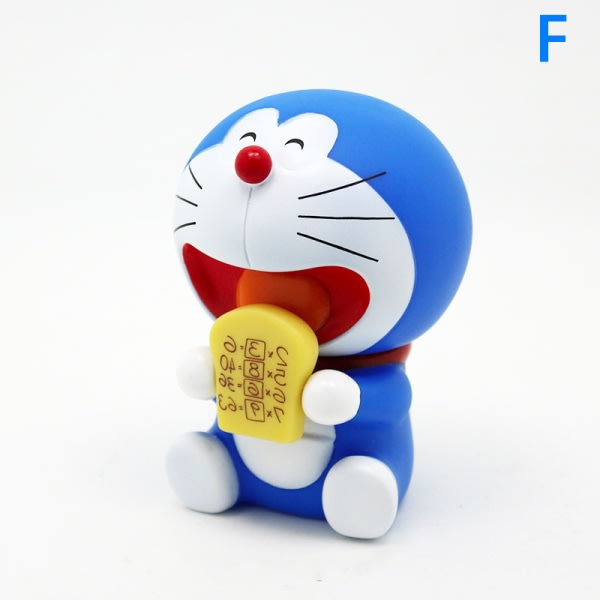 Kawaii Anime Doraemon Nobita Nobi Action Figur Modell Toys e Co Blue F Blue F