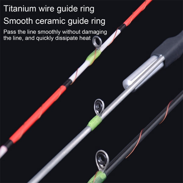 Halv/fuld titanlegering Flot Spids Udskiftning Fishing Tac B1
