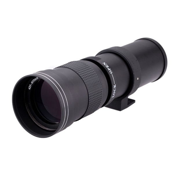Kamera Super Telefoto Zoomobjektiv F/8.3-16 420-800mm för T-fäste för M4/3 EMont XF D3400 6D Digitalkameratillbehör null - Canyon
