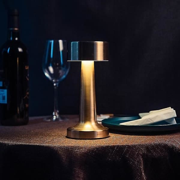 Touch Sensor Bar Genopladelige Bordlamper (Guld) (Guld) Guld C