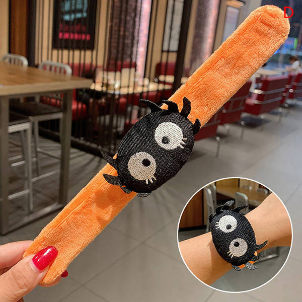Halloween Gresskar Klappsirkel Spøkelses Armbånd Slap Armbånd S D Onesize D Onesize