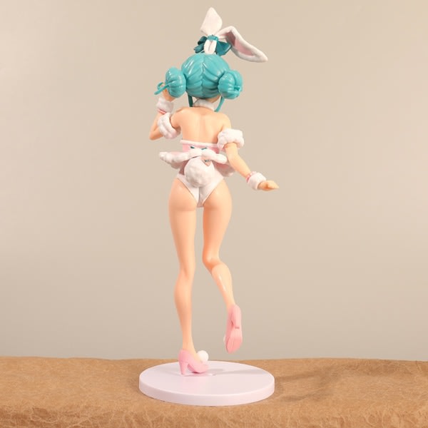 27cm Sexig kaninflicka Anime Figurer Desktop Ornaments Heminredning