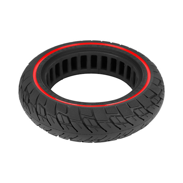 Ulip10*2.5 inre ihålig honeycomb punkteringsfri däck Max G30 scooter 60/70-6.5 massivt däck 10 tums däck Svart