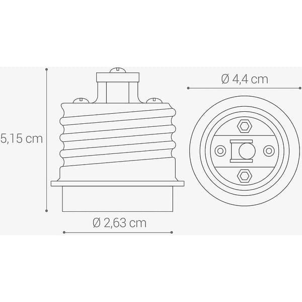 4x Sokkeladapter - E40 til E27 Sokkelkonverter - E27 Base Lampeholderadapter til LED Halogenpære