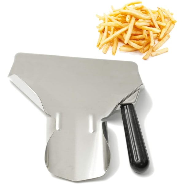 Pommes frites påse skopa Pommes frites spade Enhandsgrepp påse maskin