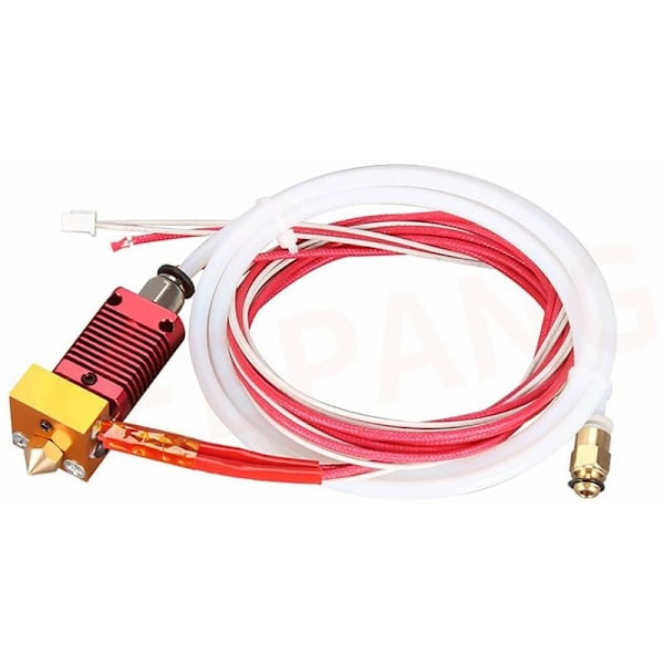 Mk8 hotend munstycksset kompatibelt med alfawise u20 u30 creality ender 3 24v 40w 0.4mm