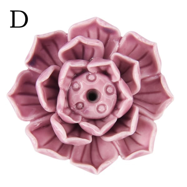 Keramisk røgelsebrænder holder Lotus Catcher Plate Natural D onesize D onesize