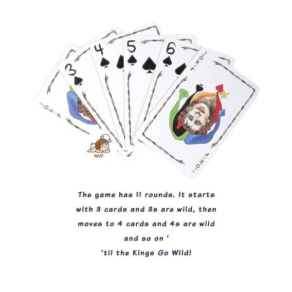 Kortspel (för vuxna) Joking Hazard, Flerfärgad, Five Crown Five Crown